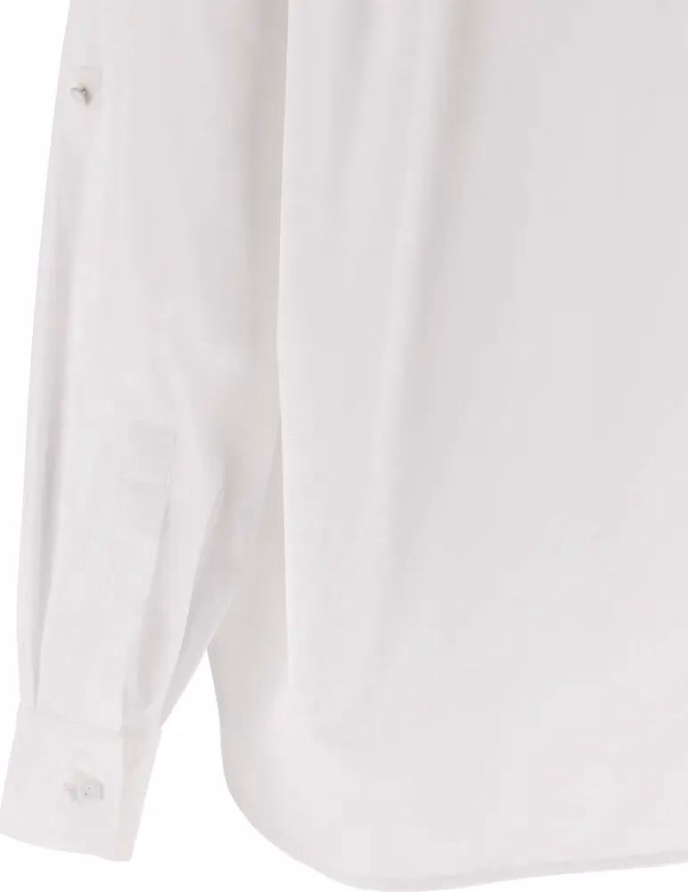 Max Mara White Cotton Blouse