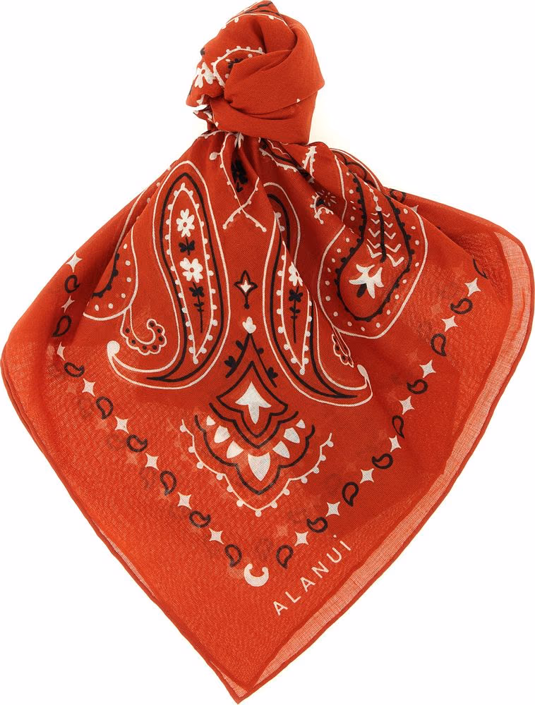 Alanui Multicolor Cotton Foulard