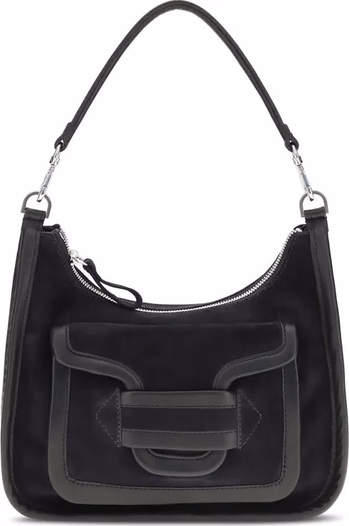 Pierre Hardy Black Calf Leather Bos Taurus Shoulder Bag