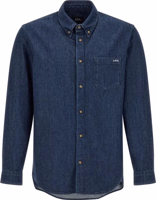 Blue Cotton Blouse
