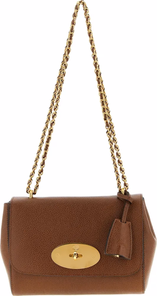 Mulberry Brown Bovine Leather Shoulder Bag
