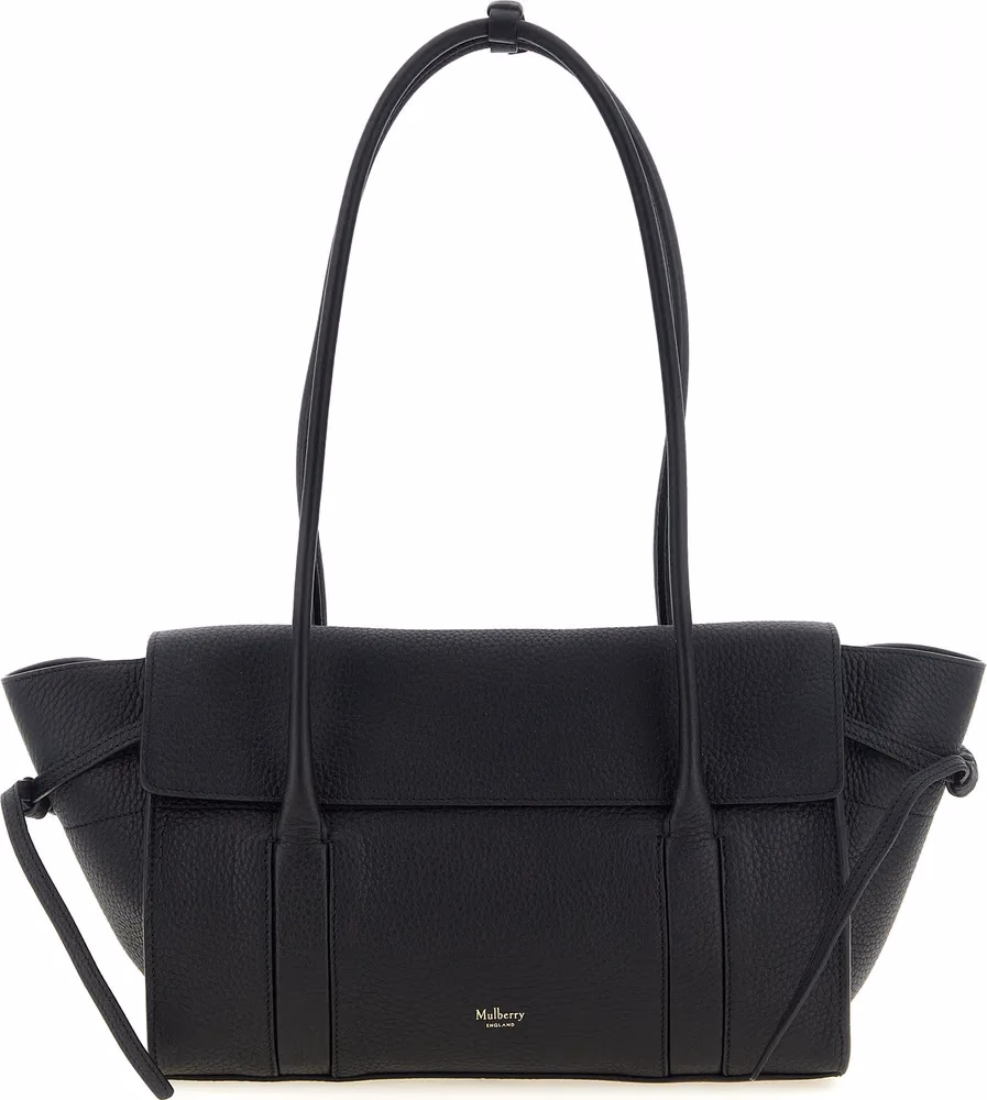 Mulberry Black Calfskin Shoulder Bag