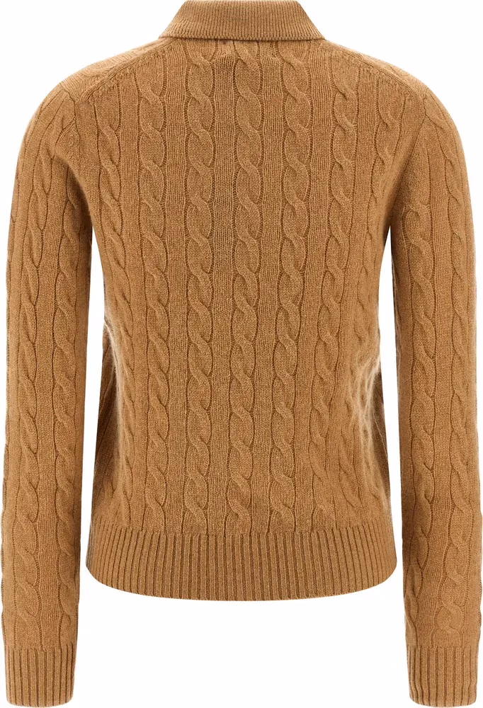 Polo Ralph Lauren Beige Wool Polo Shirt