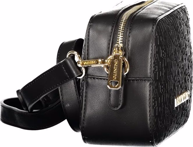 Mario Valentino Black Polyurethane Women's Bag