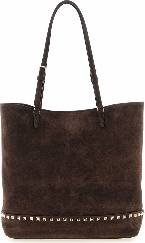 Valentino Garavani Brown Calfskin Shoulder Bag