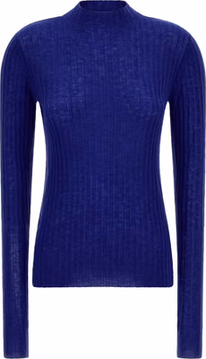 Blue Wool Cardigan
