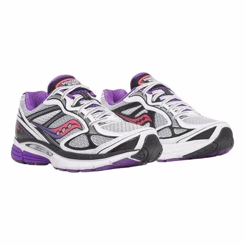 Saucony White Synthetic Athletic Sneakers