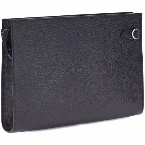 Valentino Garavani Black Calf Leather Bos Taurus Wallet