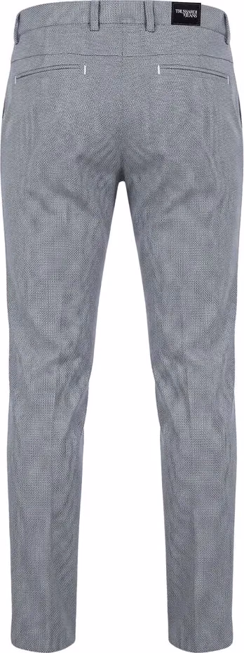 Trussardi Jeans Blue Flax Men Pant