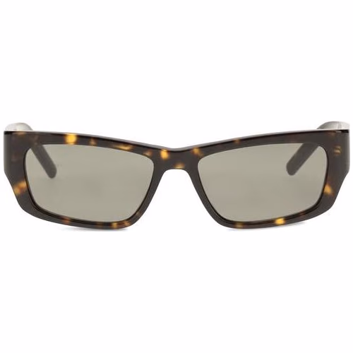 Saint Laurent Brown Acetate Sunglasses