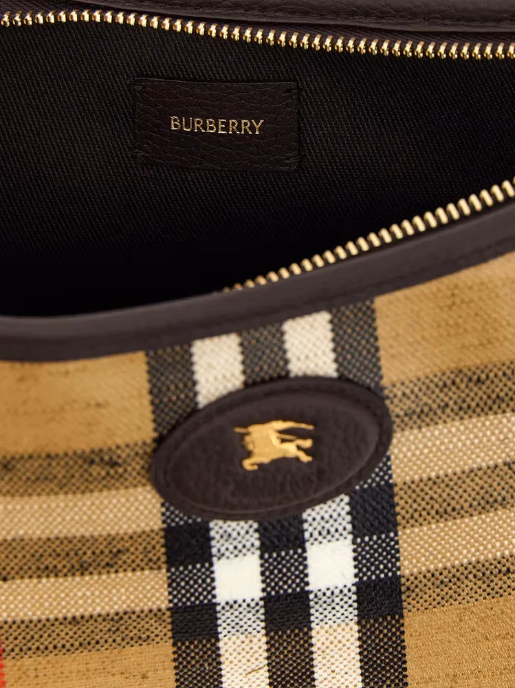 Burberry Multicolor Cotton Shoulder Bag