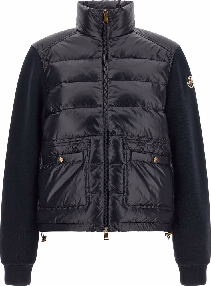 Moncler Blue Polyamide Cardigan