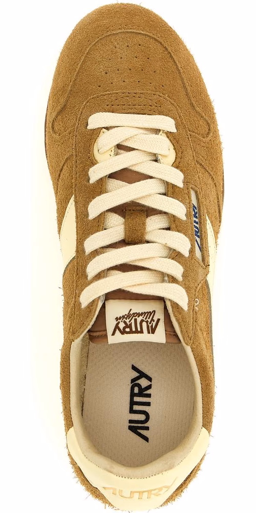 Autry Brown Cowhide Athletic Sneakers