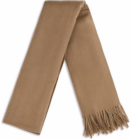 Max Mara Beige Cashmere Scarf