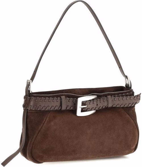 Staud Brown Lamb Ovis Aries Aries Shoulder Bag