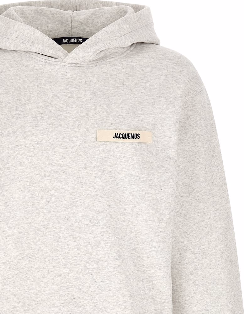 Jacquemus Gray Cotton Sweatshirt