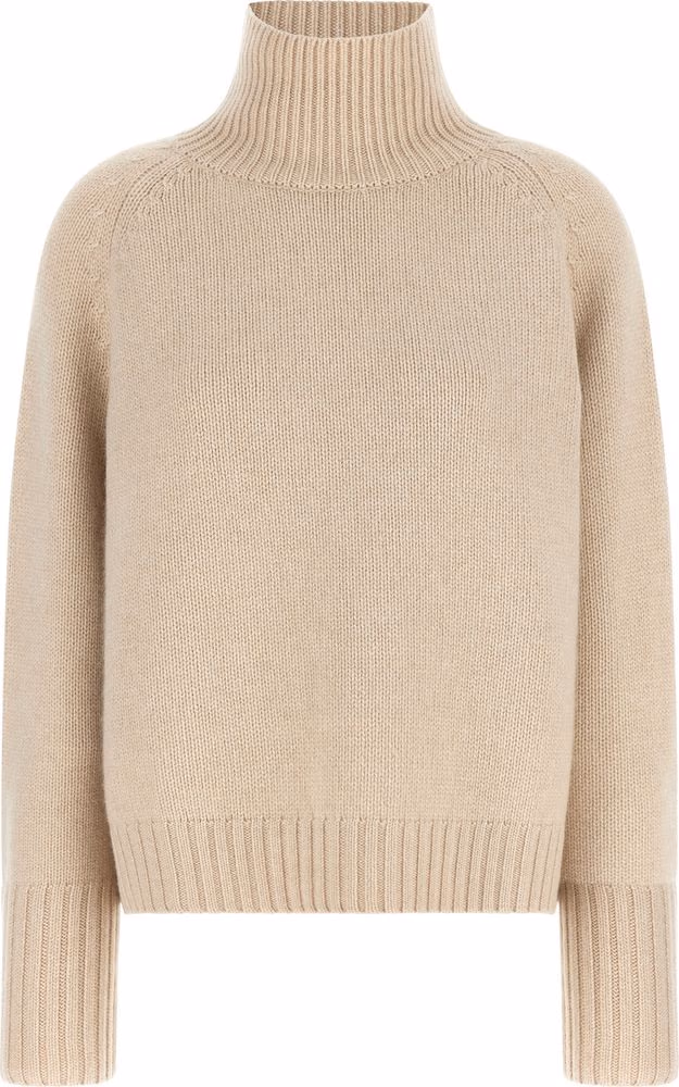BE YOU Beige Cashmere Cardigan