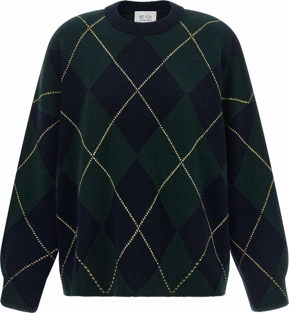 BE YOU Multicolor Cashmere Cardigan