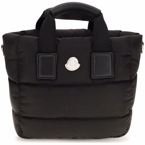 Moncler Black Nylon Shoulder Bag