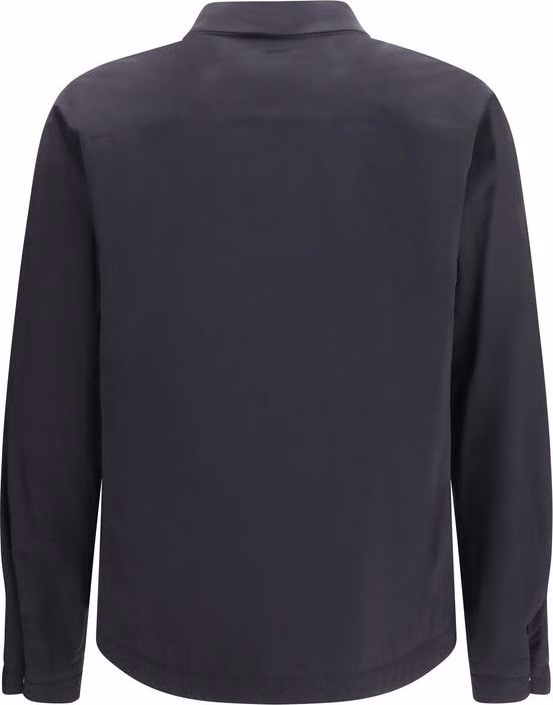 LAMINAR Black Polyamide Full-Length Jacket