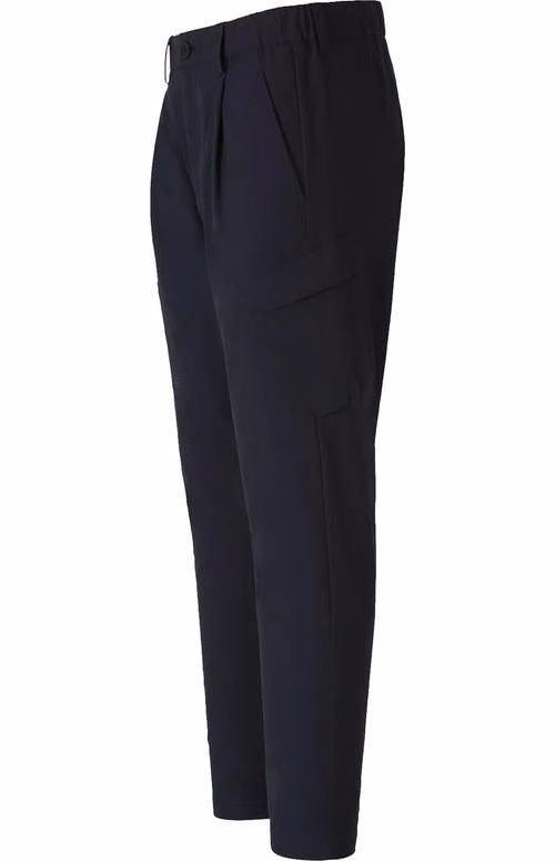 Herno Blue Polyester Cargo Pants