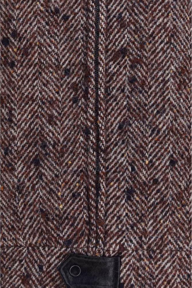 Kristina Ti Multicolor Wool Oves Aries Full-Length Jacket