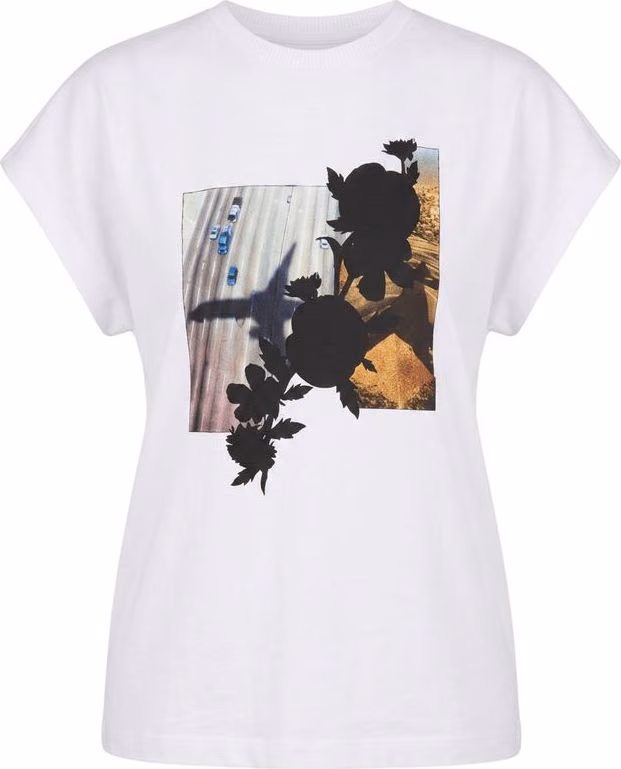 Trussardi White Cotton Women T-Shirt