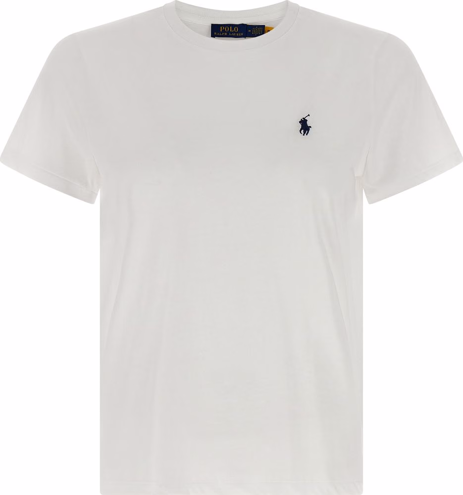 Polo Ralph Lauren White Cotton T-Shirt