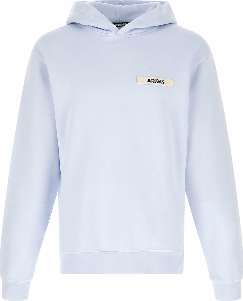 Jacquemus Blue Cotton Sweatshirt