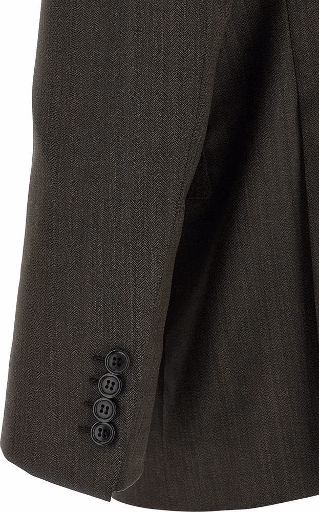 Brioni Brown Wool Two-Piece Suit