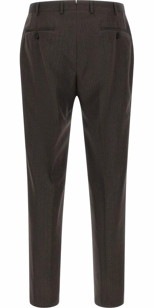 Brioni Brown Wool Two-Piece Suit