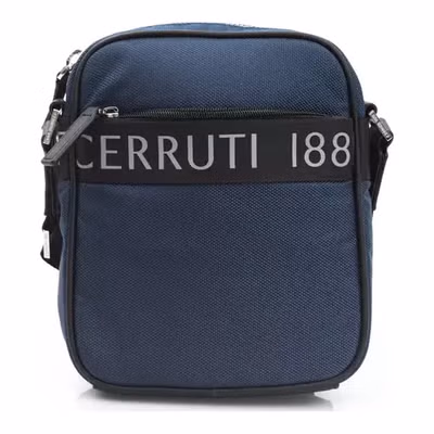 Blue Nylon Men Bag