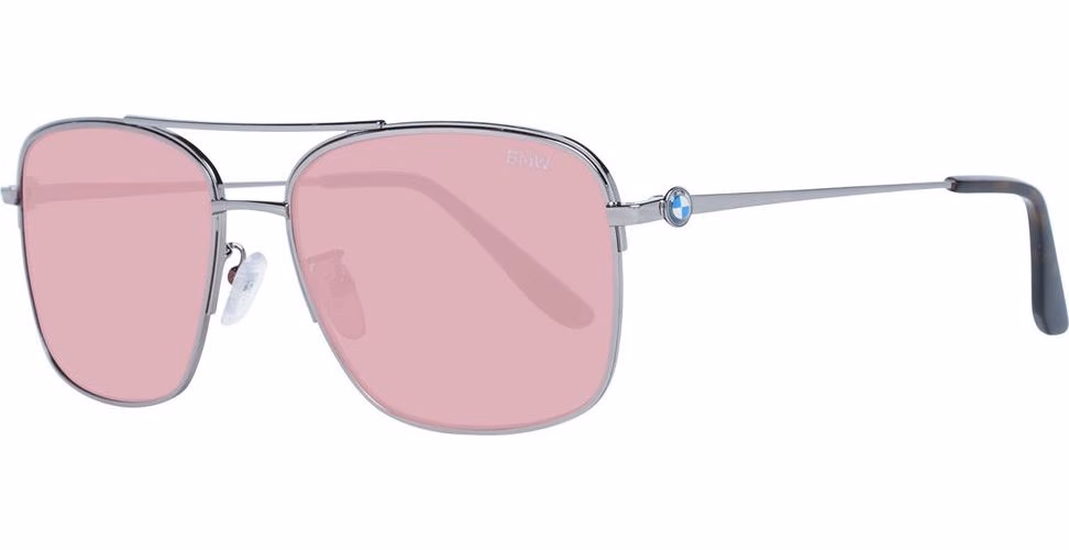 BMW Silver Metal Sunglasses