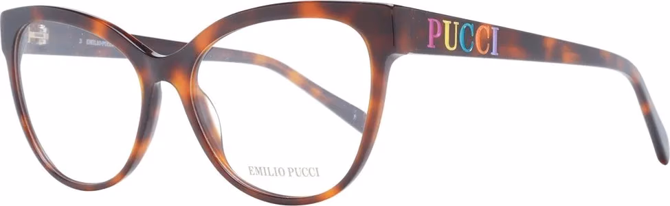 Emilio Pucci Brown Plastic Glasses (Frames)