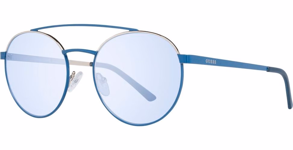 Guess Blue Metal & Plastic Sunglasses
