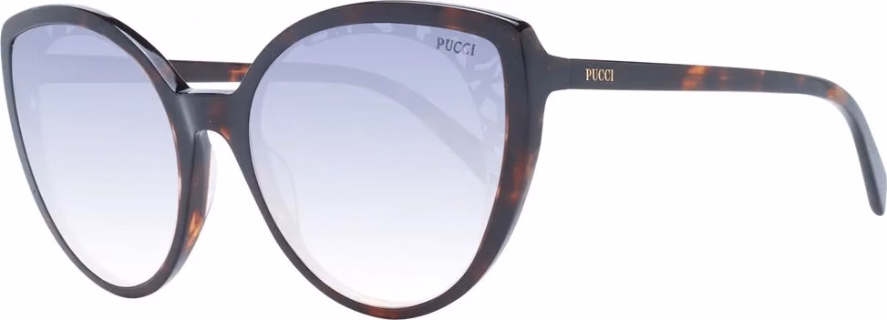 Emilio Pucci Brown Plastic Sunglasses