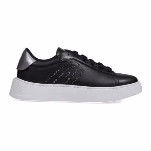 Furla Black Polyethylene Low Top Sneakers