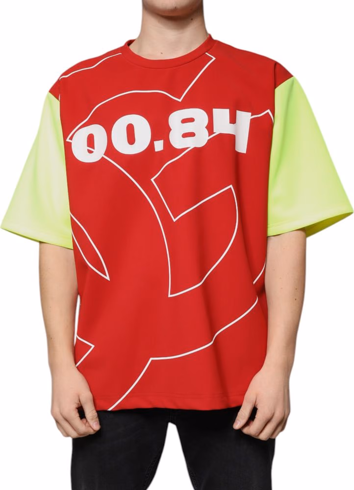 Dolce & Gabbana Multicolor Logo Cotton Men Crew Neck T-shirt
