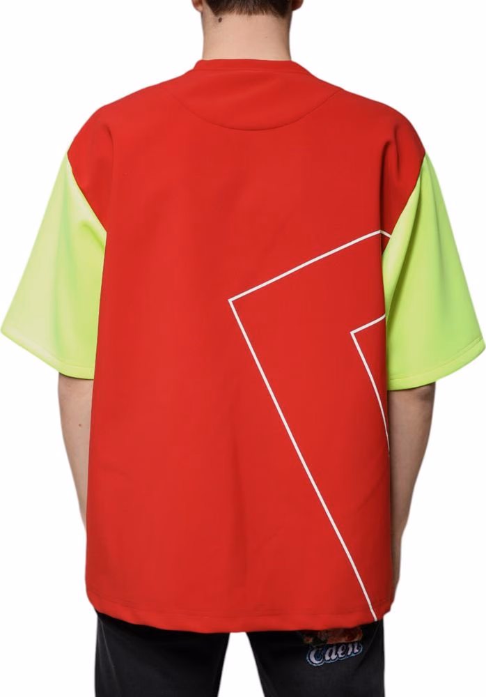 Dolce & Gabbana Multicolor Logo Cotton Men Crew Neck T-shirt