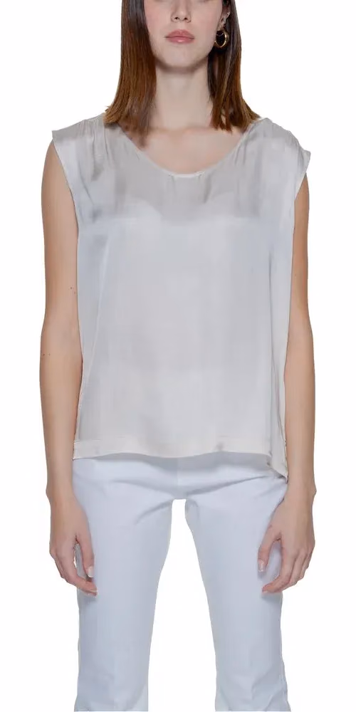 Street One Beige Viscose Blouse