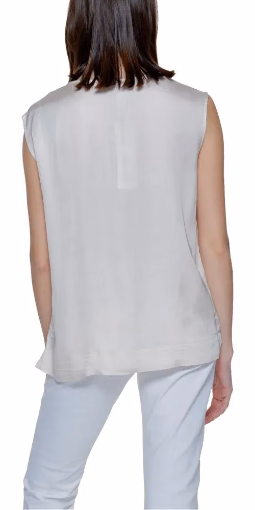 Street One Beige Viscose Blouse