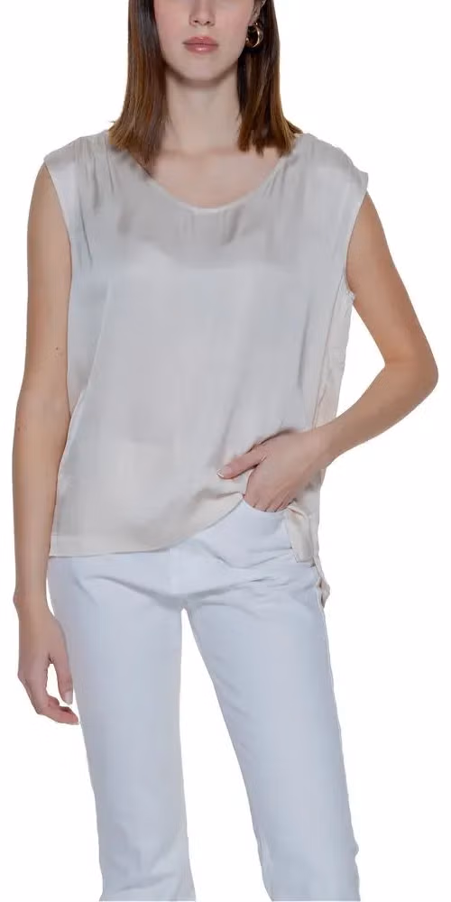 Street One Beige Viscose Blouse