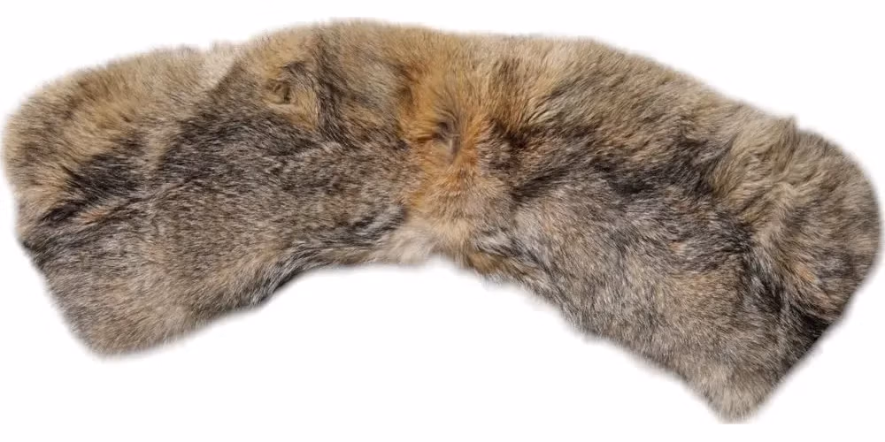 Dolce & Gabbana Brown Fur Shoulder Collar Neck Wrap Scarf
