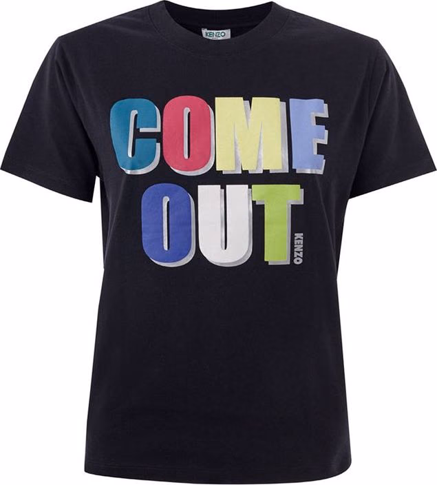 Kenzo Black Cotton T-Shirt
