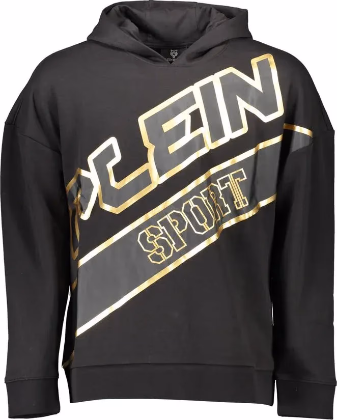 Plein Sport Black Cotton Sweatshirt