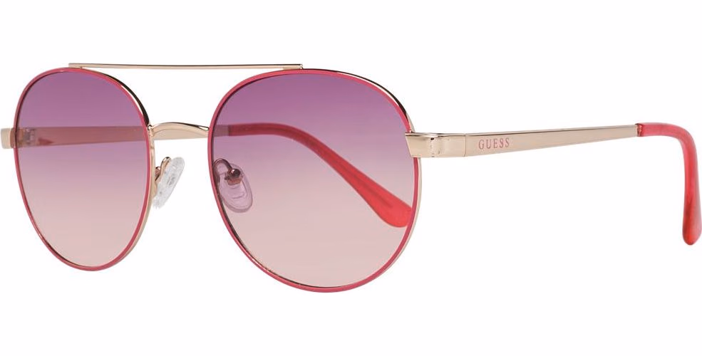 Guess Rose Gold Metal Sunglasses