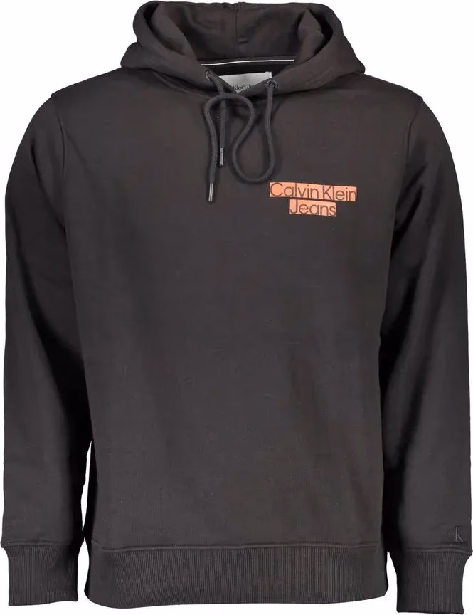 Calvin Klein Black Cotton Men's Sweatshirt