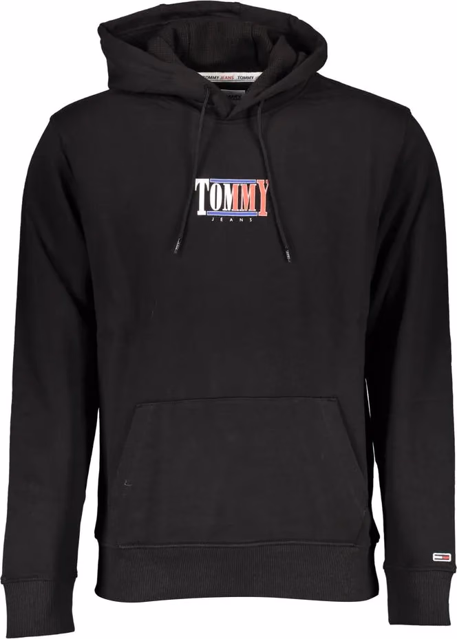 Tommy Hilfiger Black Cotton Men's Sweatshirt
