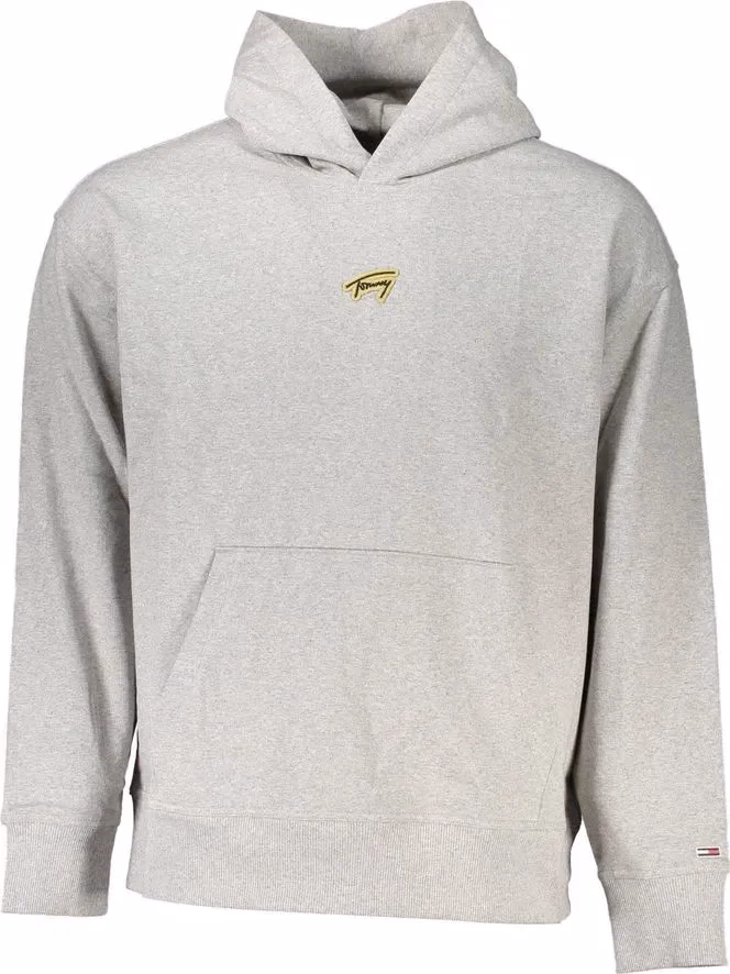 Tommy Hilfiger Gray Cotton Men Sweater