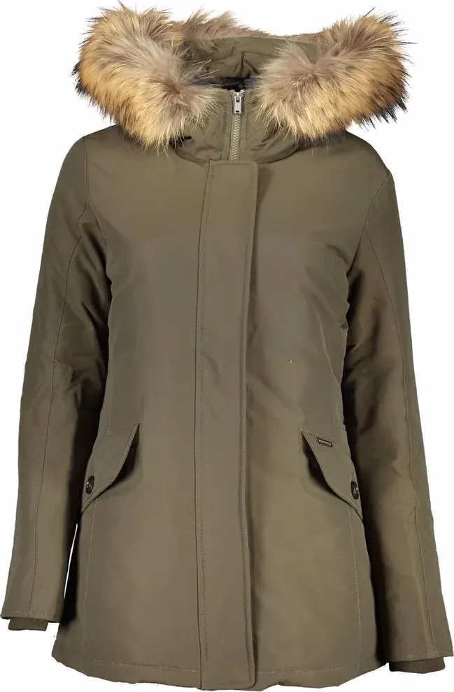 Woolrich Verde Cotton Women Jacket